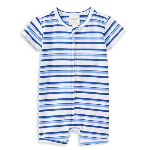 Milky Zip Romper 00-1Y